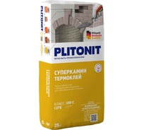 Клей для облицовки печей и каминов PLITONIT СуперКамин ТермоКлей -25 25 кг 7498