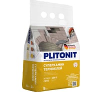Клей для облицовки печей и каминов PLITONIT СуперКамин ТермоКлей 5 кг 7499