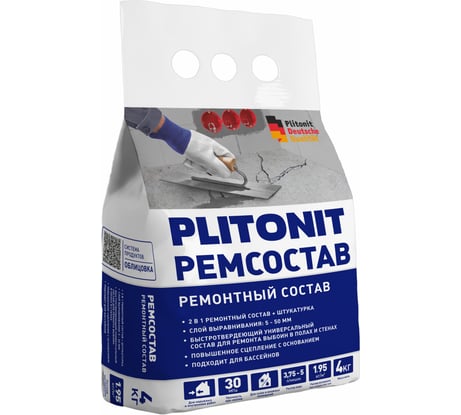 Штукатурка PLITONIT РемСостав Универсальный 4 кг 9416