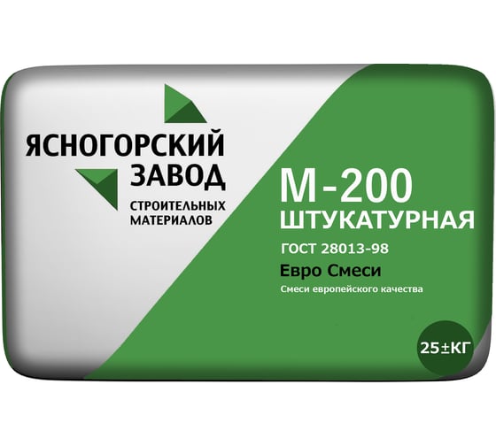 Штукатурная сухая смесь ЯЗСМ М-200 25 кг 4640013520094