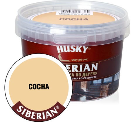 Шпатлевка по дереву HUSKY сосна, 0.8 кг 26534