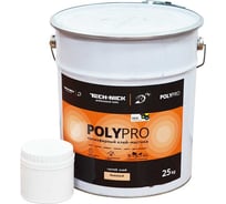 Клей полиэфирный TECH-NICK PolyPro (бежевый/густой) 25 кг 170.210.142