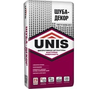 Декоративная штукатурка UNIS Шуба-декор 25 кг 4607005181244