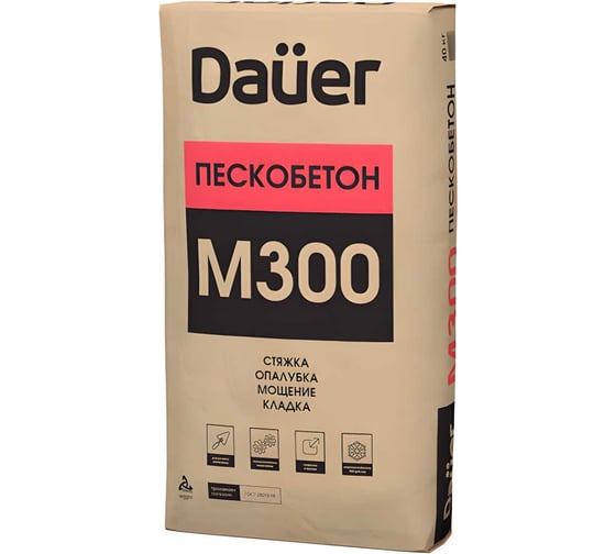 Пескобетон Dauer м-300 30 кг 32727