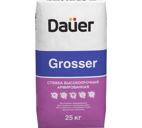 Ровнитель для пола Dauer 25 кг Grosser 25
