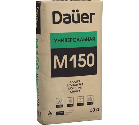 Универсальная сухая смесь Dauer м-150 50 кг Z-15*50