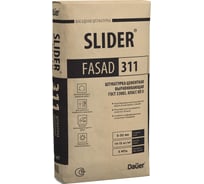 Цементная выравнивающая штукатурка Dauer slider fasad 311 40 кг 32581