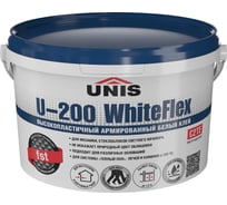 Высокопластичный клей UNIS Whiteflex U-200 банка 5 кг 4607005186331