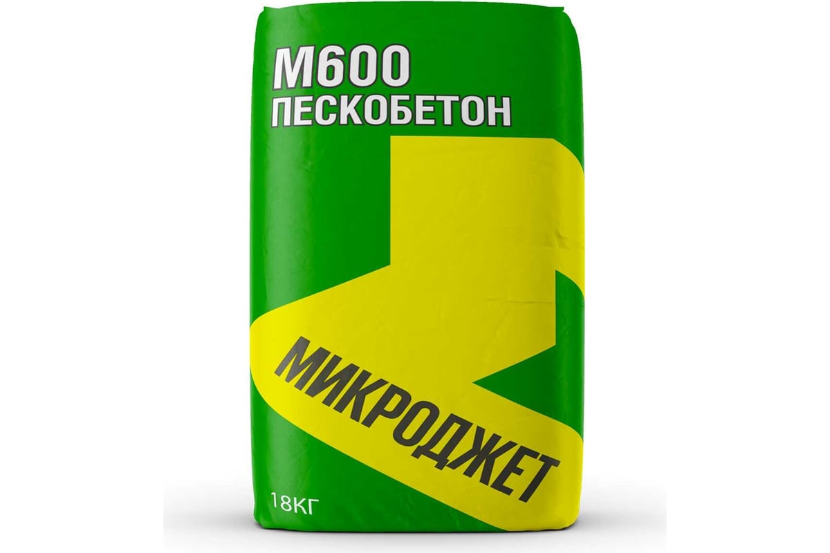 Пескобетон Микроджет М600 18 кг 3040