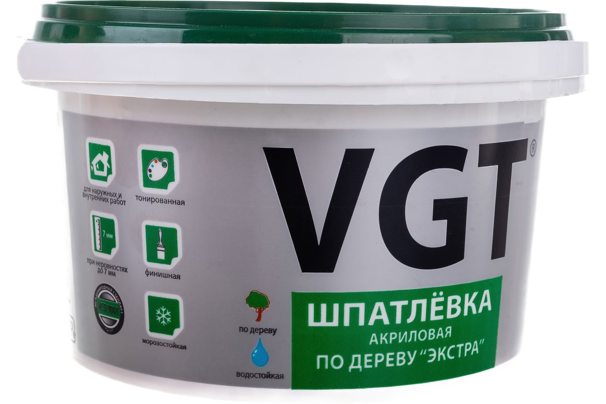 Шпаклевка по дереву Экстра Бук 1 кг 1/18 VGT 3158