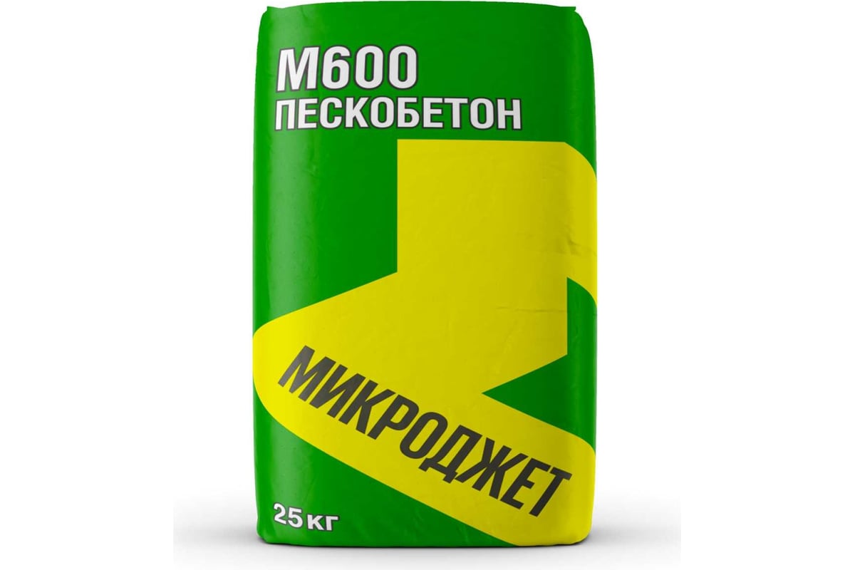 Пескобетон Микроджет М600 25 кг 3054