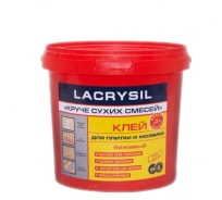 Клей акриловый Круче сухих смесей для плитки и мозаики 15 кг LACRYSIL 4
