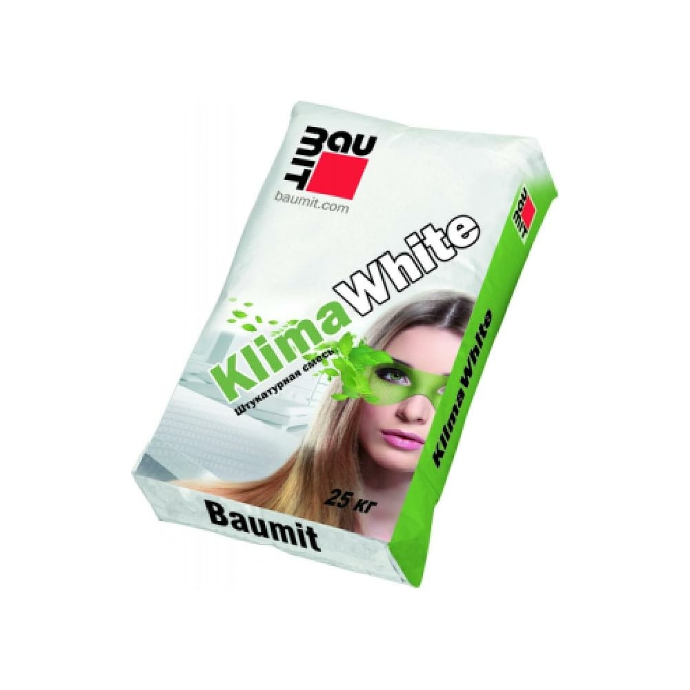 Штукатурная смесь Baumit KlimaWhite, 25 кг 4612741800793 - выгодная ...