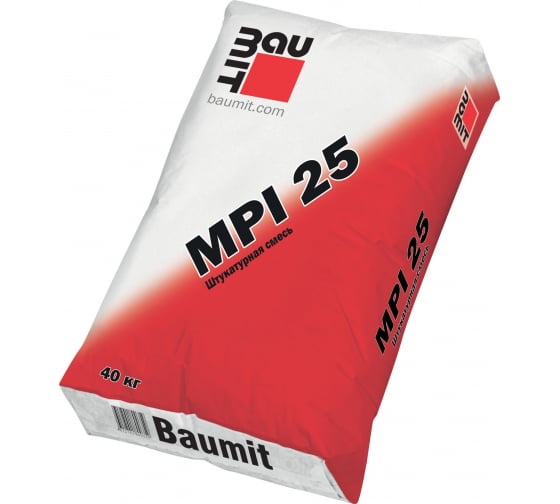 Штукатурная смесь Baumit MPI 25 40 кг 4612741800496 1