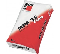 Штукатурная смесь Baumit MPA 35 Fine 25 кг 4612741800267