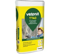Штукатурка цементная Vetonit TT40 25 кг 1025041