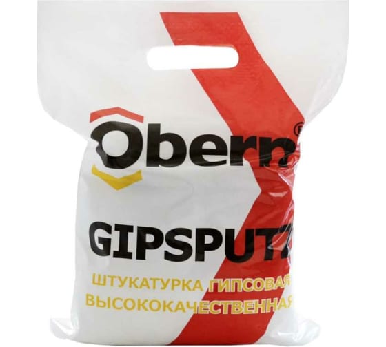 Штукатурка гипсовая Obern GIPSPUTZ 5 кг 22203 1