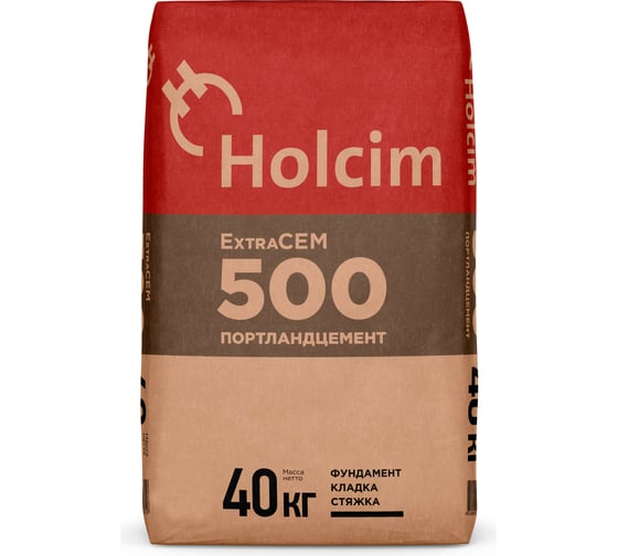 Портландцемент HOLCIM ЦЕМ II/А-И 42.5, 40 кг 4620005900318