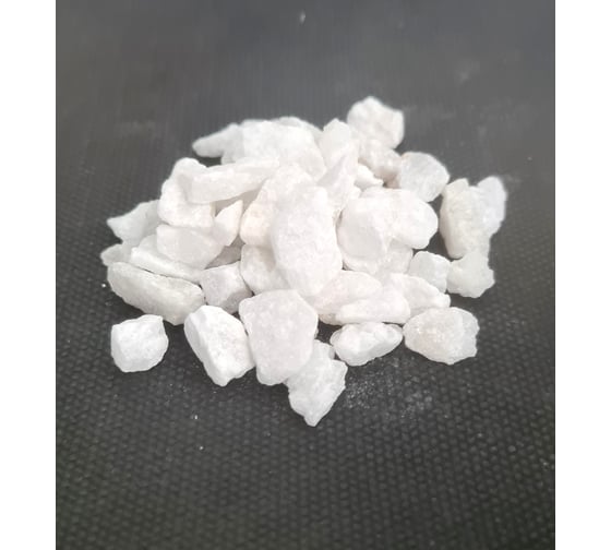 Мраморная крошка декоративная Rockmelt фракция 5-10 мм, пакет 10 кг 4627177050827