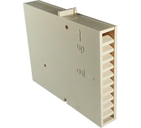 Вентиляционный короб Росдюбель 60x80x12, песочная, 150 шт 20-0930