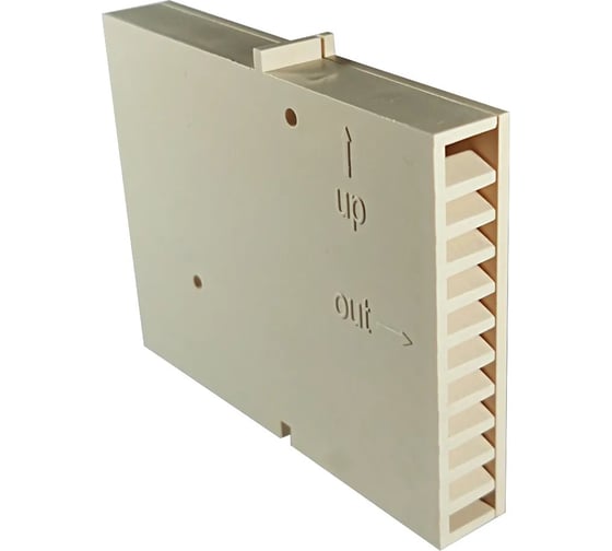 Вентиляционный короб Росдюбель 60x80x12, песочная, 150 шт 20-0930 1