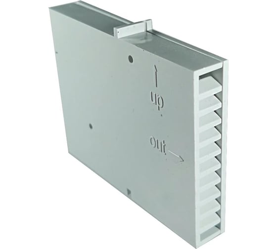 Вентиляционный короб Росдюбель 60x80x12, белая, 150 шт 20-0900 1