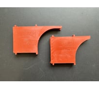 Вентиляционная коробочка Bricko V-Box 90, 60x10x90, кирпичный, ПВХ, 120 шт/ уп, 119740