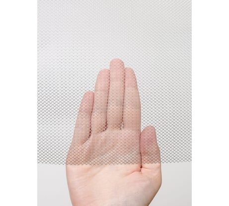 Cетка Фабрика сеток "Железный слон" оцинкованная, цпвс, отверстие 2x2 мм, рулон 0.5x20 м, просечно-вытяжная, металлическая, для улья, фильтра, просеивания, вентиляции на окно, антикошка PVS000011-20 0403-03-03-05-20Z