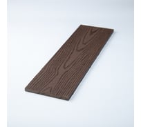 Заборная доска Экодекинг Техно 3 м, цвет шоколад, в упаковке 3 шт. 4687204102455