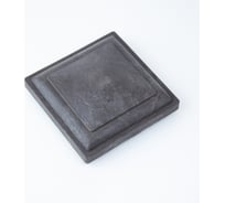 Крышка и юбка столба для ограждений Экодекинг Техно комплект, цвет венге, 1 шт. 4687204103582