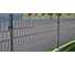 Сетка для заборов 3d ООО МеталлТоргСтрой 2030x2500x3/3,8 мм, ячейка 50x200 мм, цинк+полимерно-порошковое покрытие, цвет серый 3D2х25х3.8с 2
