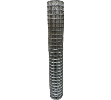 Сварная оцинкованная сетка СЕТКА АЛЬКОР ячейка 50x25 мм, d1,6 мм, (рулон 1x25 м) 110939