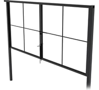 Ворота распашные Русская Свая для проема 1850x3500 мм VR-3500