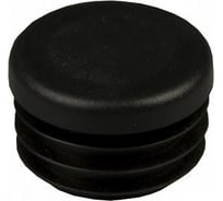 Заглушка для труб 23 Болта круглая, d 20 мм, черная, 10 шт. 26-0025