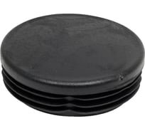 Заглушка для труб 23 Болта круглая, d 57 мм, черная, 10 шт. 26-0125