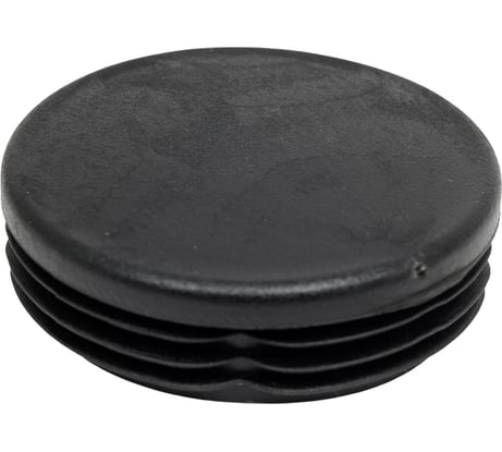 Заглушка для труб 23 Болта круглая, d 57 мм, черная, 10 шт. 26-0125