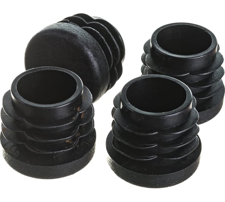 Круглая заглушка для труб крепежная техника D20 мм 4 шт 60036