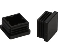 Вставной наконечник для мебельных ножек Стройбат fix-o-moll 25x25 мм черный 4 шт 246360