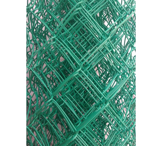 Плетеная сетка ООО СтройДинамика Рабица 50x50 мм, диам. 2.2 мм, 1.2x10 м РП2