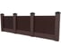 Секция ограждения МЕТАЛЛИК и КО ВЕРШИНА 2000x2500 (RAL 8017) О0000115594 2
