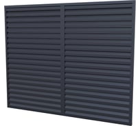 Секция ограждения МЕТАЛЛИК и КО ВЕРШИНА 2000x2500 (RAL 7024) О0000115599