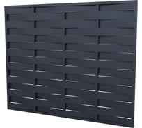 Секция ограждения МЕТАЛЛИК и КО УТЁС 2000x2500 (RAL 7024) двустор. О0000115605
