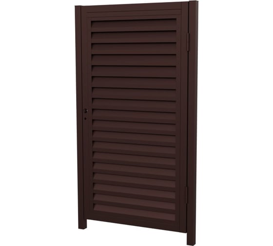 Комплект Жалюзи калитки МЕТАЛЛИК и КО ВЕРШИНА 2000x1000 RAL 8017 О0000134444
