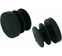 Заглушка для труб ЦКИ D32 черная 10 шт 6429107