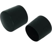 Заглушка наружная ЦКИ D20 черная 25 шт 6428707