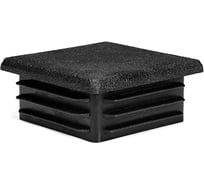 Заглушка ЦКИ 40x20 черная 10 шт 6425007