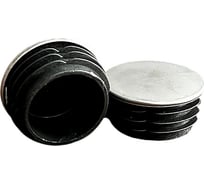 Заглушка для труб 23 Болта круглая d-30 мм хромированная, 4 шт. 28-0060ф4