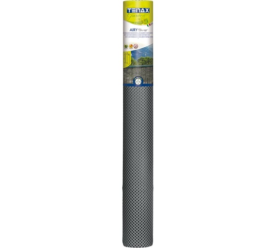 Сетка ветрозащитная TENAX SpA Airy размер 1x5 м, цвет серебряный 00-00002182