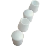 Заглушка для труб 23 БОЛТА наружная, круглая, d 8 мм, белая, 50 шт 26-2044ф50