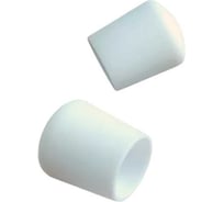 Заглушка для труб наружная круглая 23 Болта диаметр 14 мм белая, 16 шт 26-2074ф16